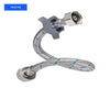 Manguera Flexible tuboplus vinil Hidráulico 1/2" x 1/2" x 40 cm tuboplus Rotoplas 220026