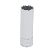 Dado de 12 Puntas Largo 7/8" Cuadro de 1/2", Urrea 5328.