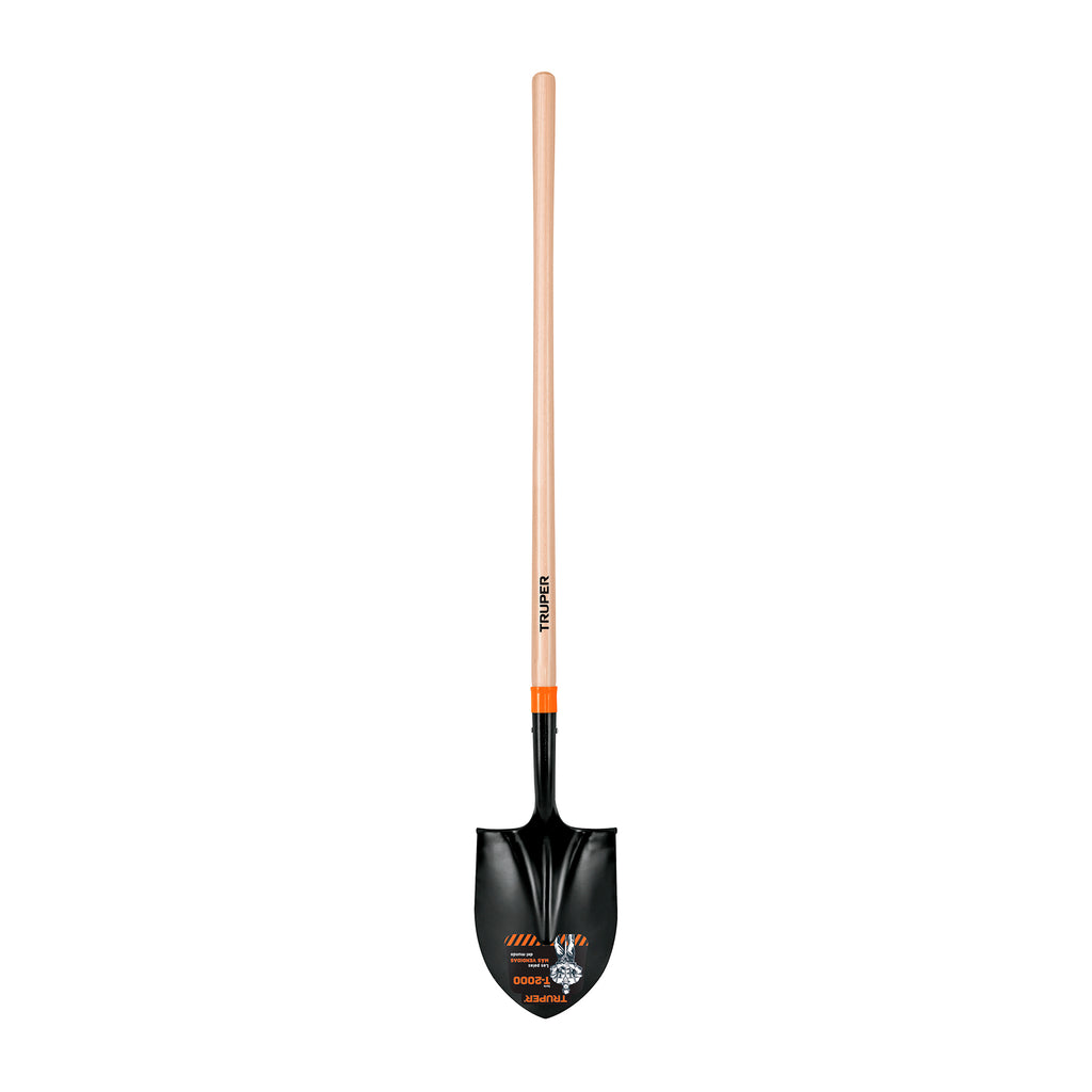 Pala Redonda T-2000, Mango Largo 45", Truper 17175