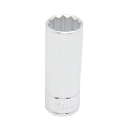 Dado de 12 Puntas Largo 24 mm Cuadro de 1/2", Urrea 5324M.