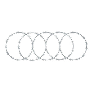 Rollo Concertina Máxima Seguridad, 45cm Diámetro x 8m, Fiero 44921