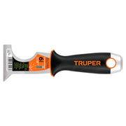 Espátula 2-1/2" De 6 Usos, Acero Inox, Comfort Grip, Expert 15855