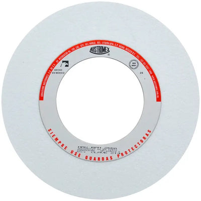 Rueda Abrasiva Grano 60 para Rectificar Blanca de 12 x 1 x 5 Austromex 214