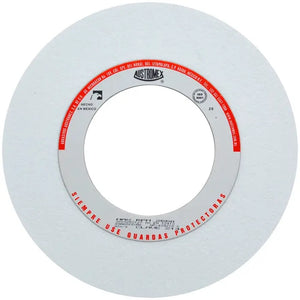 Rueda Abrasiva Grano 60 para Rectificar Blanca de 12 x 1 x 5 Austromex 214