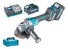 Mini Esmeriladora 4-1/2", 40v Max, 4 Amp, Turquesa 50, Makita GA022GM201