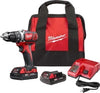 Taladro Inalámbrico 1/2" 18V Milwaukee 2606-22CT