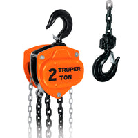 Polipasto De Cadena De 2 Ton, Truper 16826