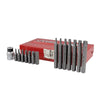 Juego de Puntas Torx Hexágono de 3/8" con Adaptador, 15 Piezas en Caja Metalica, Urrea J2315