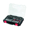 Juego De Dados y Accesorios Cuadro de 1/4" Combinado, 70 Piezas, Urrea 4701CD