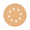 Paquete Con 5 Discos De Lija 5' Grano 40, 8 Perforaciones, Truper 17765