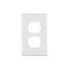 Placa De ABS Dúplex, Standard, Blanco, Volteck 40241