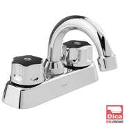 Mezcladora de 4" para Lavabo tipo Bar Cuello Corto Dica 4047