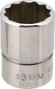 Dado Corto De 12 Puntas, 15mm X 3/8", Williams BM-1215