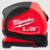 Cinta Metrica NOM Dd 8M/25'X25MM, Milwaukee 48-22-7727
