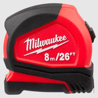 Cinta Metrica NOM Dd 8M/25'X25MM, Milwaukee 48-22-7727