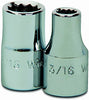 Dado Largo 6 Puntas, 1/4" x 1/4", Williams 30108