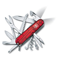 HTA Huntsman Lite Roja Trans. Victorinox 1.7915.T