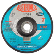 Disco Abrasivo para Desbaste de Acero Inoxidable de 7 x 1/4 x 7/8 Austromex 389