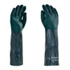 Guante Verde con Doble Inmersion de PVC 18, Dermacare 44-418
