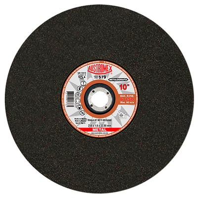 Disco Abrasivo para Corte de 10 x 1/16 x 1-1/4  Austromex 579