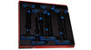 Juego de Llaves Hexagonales Combinadas Métricas en Forma de T/L de 8 Piezas (2-10 mm), Snap-On AWSGM800A