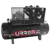 Compresor de Aire Industrial 500 Lt 10HP 220/440V 3 Fases Uso Extra Pesado, Urrea COMP9510.