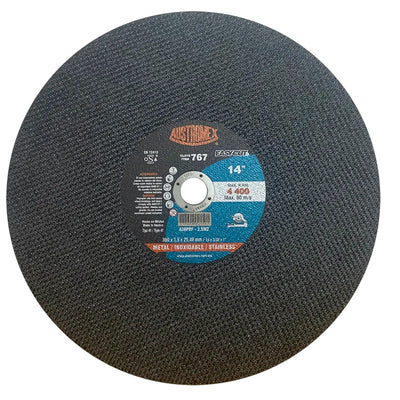 Disco Abrasivo para Corte Material Hueco de14 x 3/32 x 1 Austromex 767
