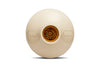Plafón portalámpara blanco Veto ACC43067 con base circular y casquillo central de rosca E27, vista frontal.