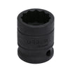 Dado de Impacto 3/4" 12 puntas Cuadro de 1/2" Urrea 7424