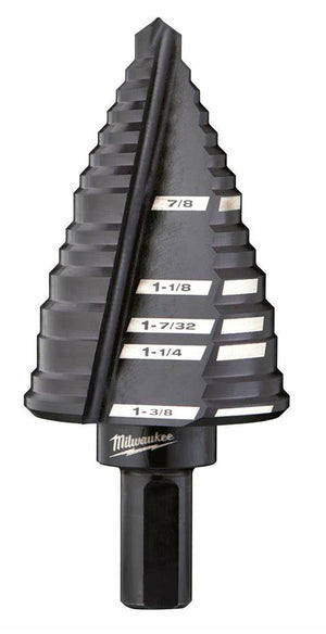 Broca escalonada N. 12, 7/8" - 1-3/8", Milwaukee 48-89-9212