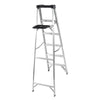 Escalera Tijera Negra Aluminio 6 Pies, Cuprum SC-2314-06