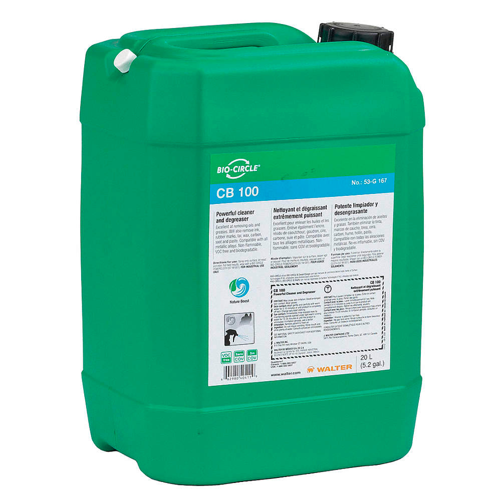 Limpiador Desengrasante A Base Agua , Nature Boost Bidón 5.2 Gal, Walter 53G167