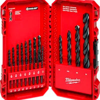 Juego De Brocas Thunderbolt Oxido Negro 21 Piezas, Milwaukee 48-89-2801