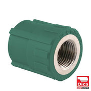 Adaptador hembra de PP-R, 1/2" (20mm) Dica 403PPR03.20