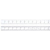 Regla De Acero de 18" Grad Pulgs Starrett C604R-18