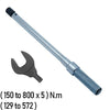 Llave Dinamométrica, Cabeza Intercambiable, CDI 800NMIMH