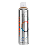 Pintura En Aerosol, Oro Metálico, Bote Esbelto, 400 ml, Truper 19066