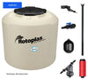 Tinaco plus+ equipado 1,100 litros color beige Rotoplas 500472