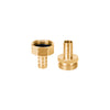 Conectores 1/2" Macho y Hembra De Latón Sólido Para Manguera, Truper 12704