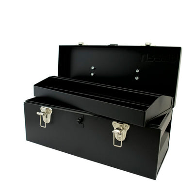 Caja portaherramientas metálica uso pesado 45 x 19 x 19cm calibre 20 Urrea D4C20