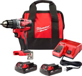 Kit De Taladro/Destornillador Compacto Sin Escobillas M18 de 1/2