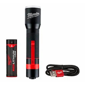 Linterna Recargable Mediante USB De 700 Lúmenes, Milwaukee 2110-21