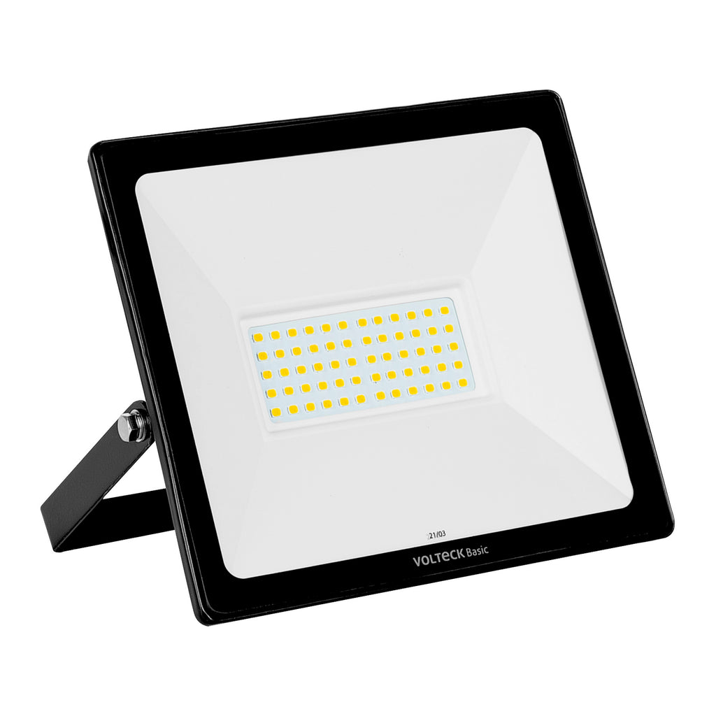 Reflector Ultra Delgado LED 50 W Luz De Día, Volteck 22043