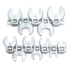 Juego de 12 llaves pata de cuervo métricas cuadro de 3/8" Urrea 4900-12M