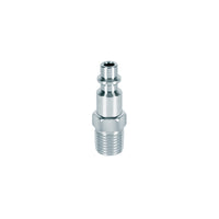 Conector Rápido De Acero, Macho, Cuerda 1/4" NPT, Pretul 27023