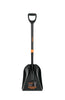 Pala Carbonera T-2000, Puño "Y" Mango Fibra De Vidrio, Truper 102459