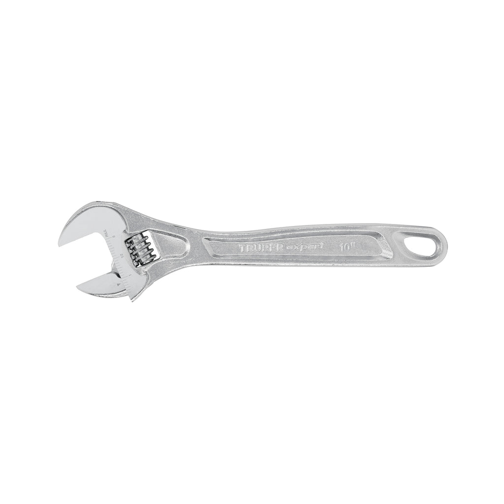 Llave Ajustable (Perico) 10" Profesional Cromada, Expert 15507
