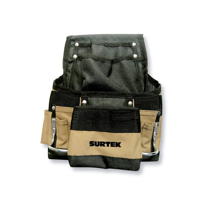 Estuche portaherramientas tela 13 compartimientos Surtek 124189