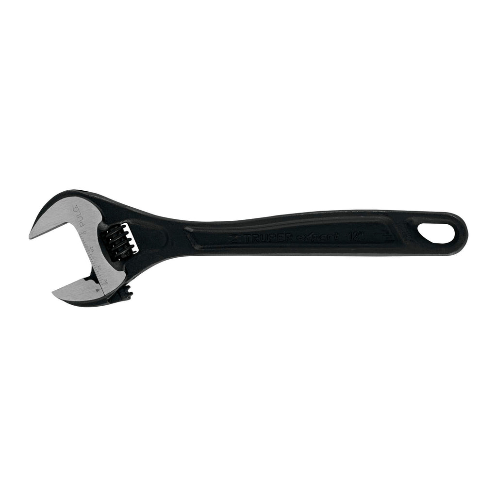 Llave Ajustable (Perico) 12" Profesional Pavonada, Expert 15503