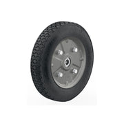 Rueda De Hule Sólido 10" Para Diablo, Doble Balero, Pretul 45035